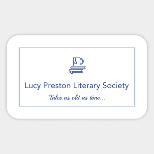 Lucy Preston Literary Society Sticker